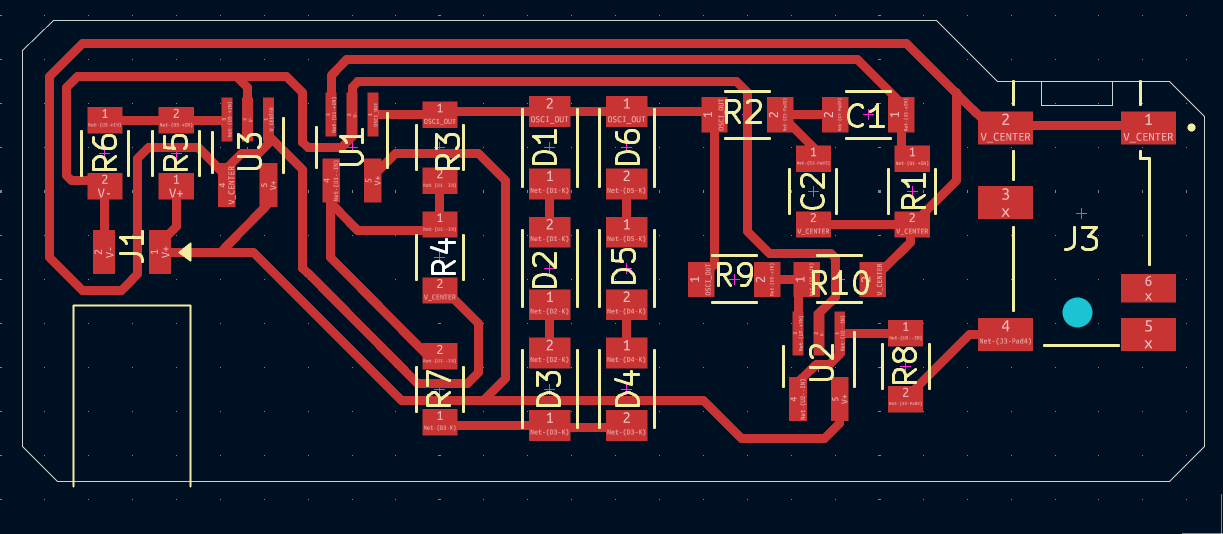 PCB layout.